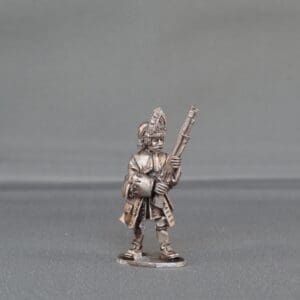 Grenadier of Austrian Brandenburg Bayreuth stood firing