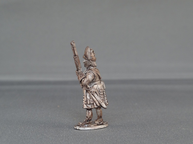 British Grenadier presenting arms