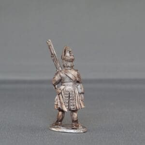 British Grenadier presenting arms