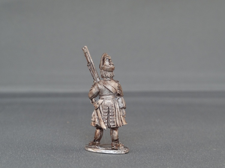 British Grenadier presenting arms