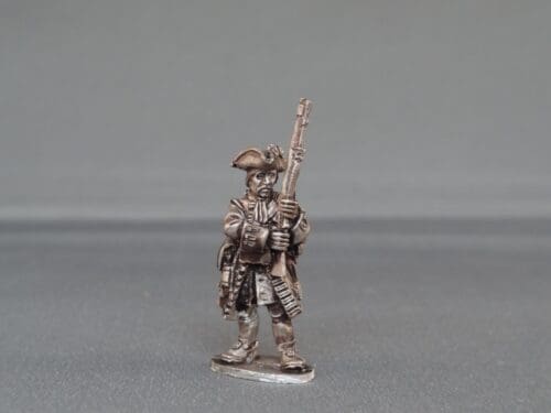 French Grenadier presenting arms