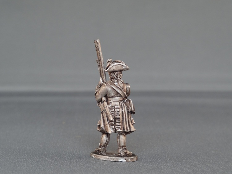 French Grenadier presenting arms