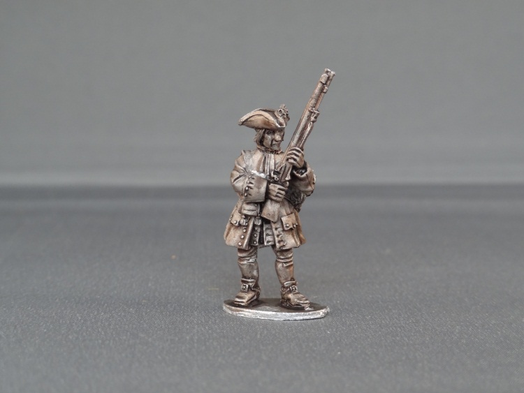 French Musketeer presenting