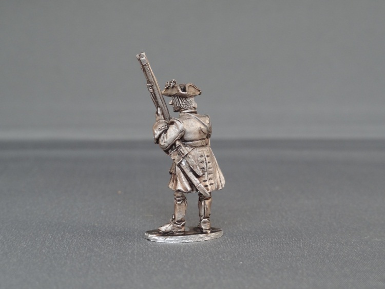 French Musketeer presenting