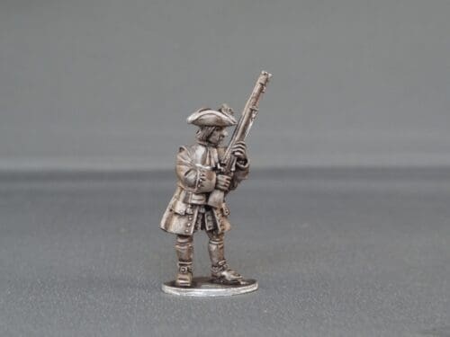 French Musketeer presenting