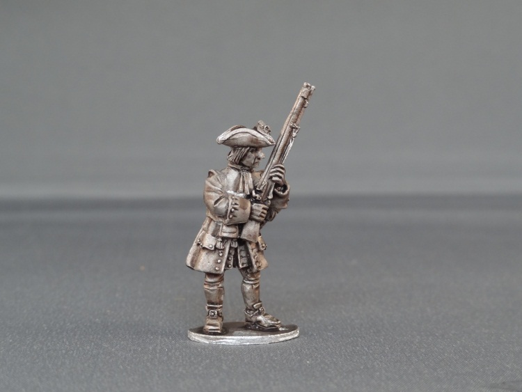 French Musketeer presenting