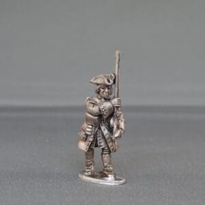 French musketeer marching