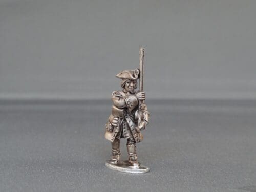 French musketeer marching