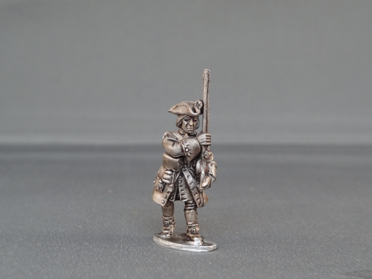 French musketeer marching