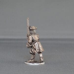 French musketeer marching