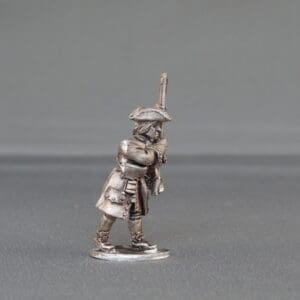 French musketeer marching