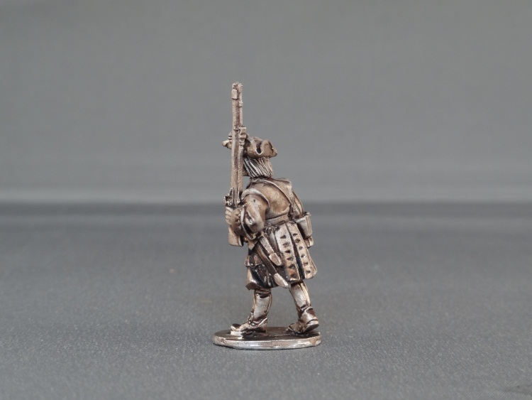 French Musketeer marching