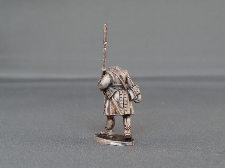 Headless Musketeer marching