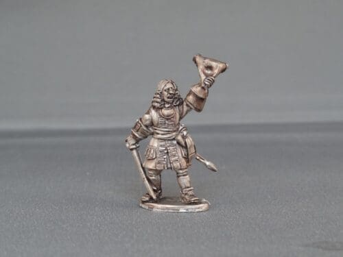 British regiment stood giving fire