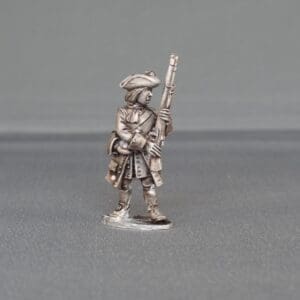 Musketeer presenting with cockade