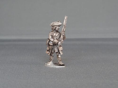 Musketeer presenting with cockade