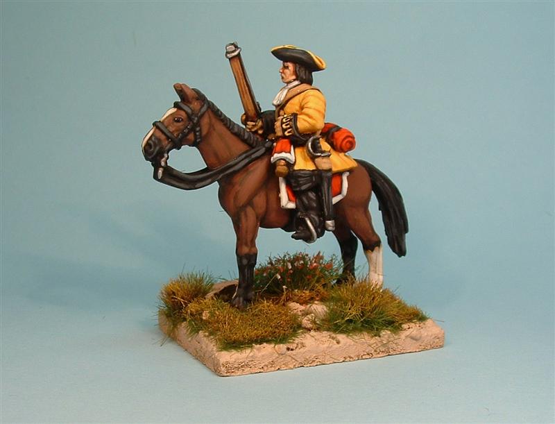 WSS Horse with musket horses stood